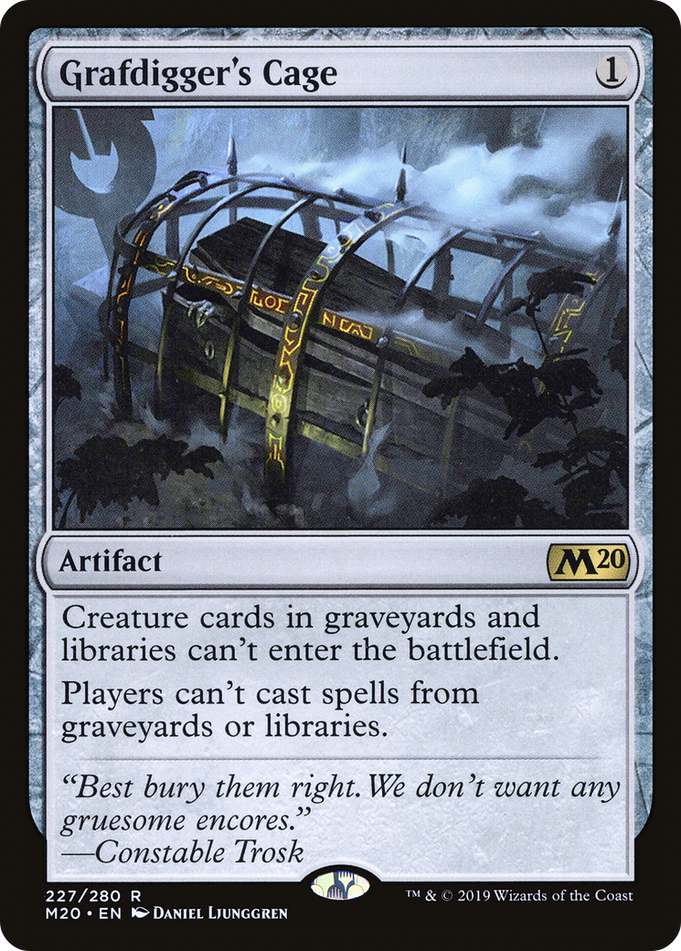 Grafdigger's Cage - Magic the Gathering card